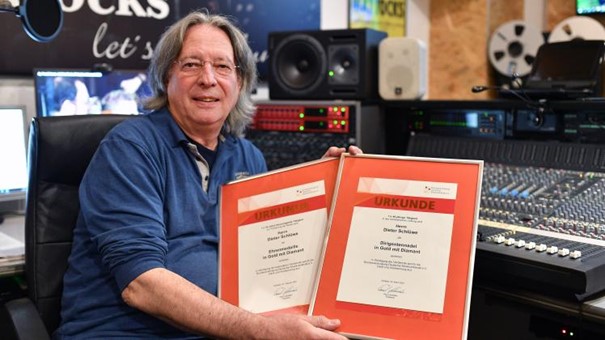 Mehr als 40 Jahre DirigentBesondere Auszeichnung für Dieter Schlüwe aus Nortrup